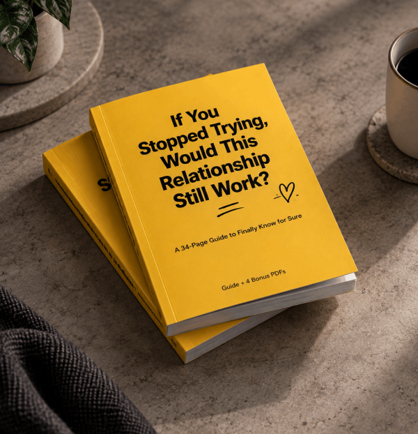 If You Stopped Trying, Would This Relationship Still Work? — book cover